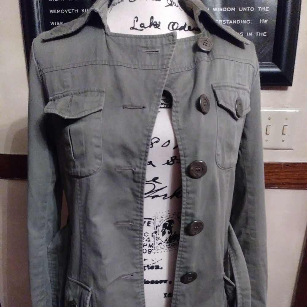Gray jacket